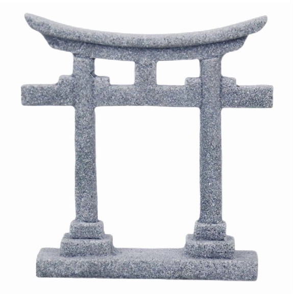 ANXPTIME Aquariums Torii Gate Ornament Fish Tanks Decoration Stone Hideouts Cave House