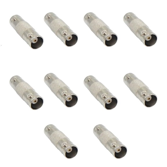 ANXPTIME BNC Coupler Connector Adapter Connector for CCTV Camera Survelliance System
