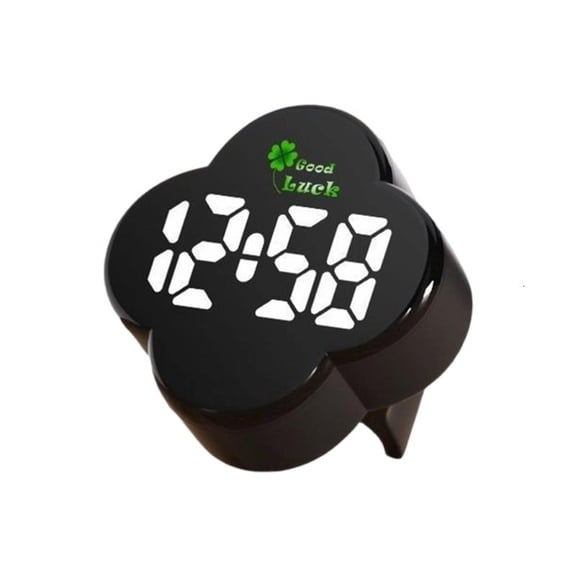 ANXPTIME Ballpoint Pen Electronic Watch Mini Clovers Clocks for Penholder 0.74inches