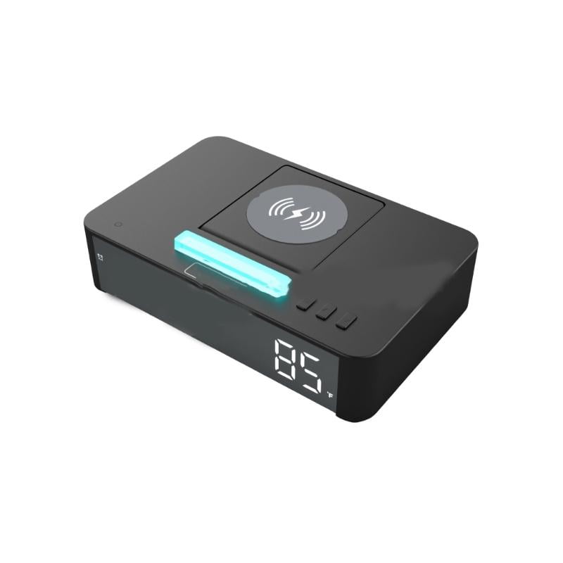 ANXPTIME Basic Alarm Clock With 10W Charging And Convenient Height Adjustment