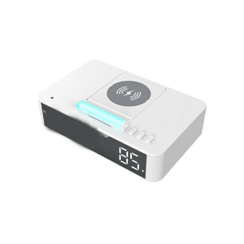 ANXPTIME Basic Alarm Clock With 10W Charging And Convenient Height Adjustment