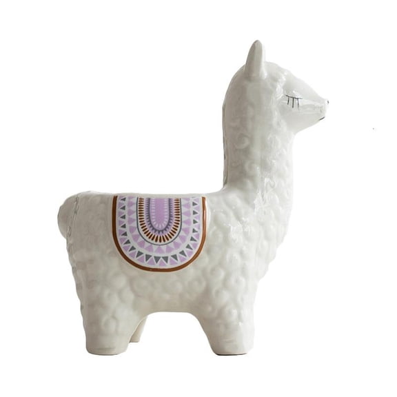 ANXPTIME Beautiful Alpaca Flower Pot Planting Flower Pot for Windowsill, Desktop,