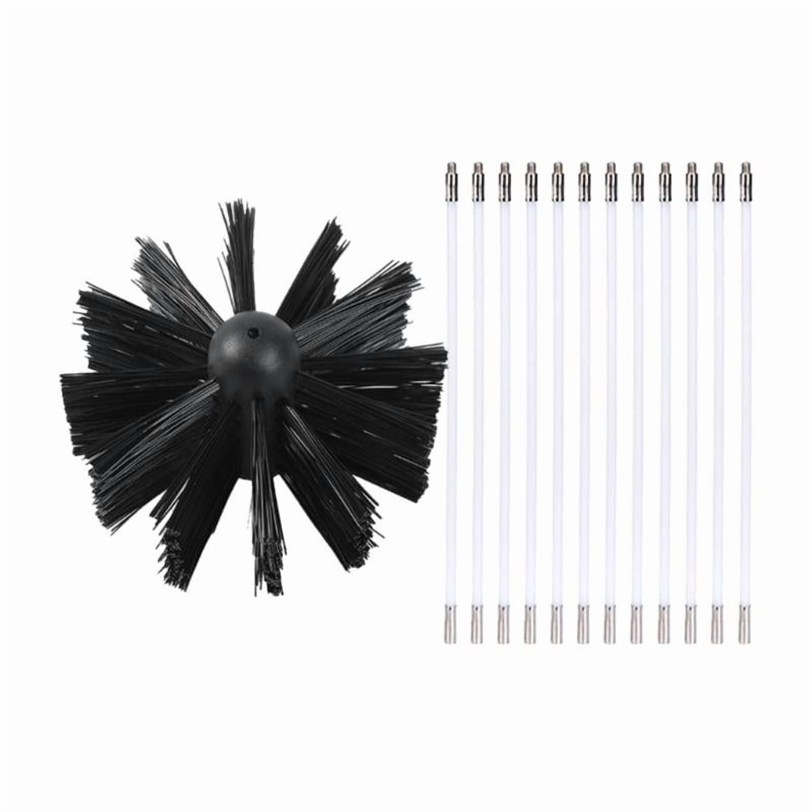 ANXPTIME Bendable Nylon Chimney Cleaning Brushes for Vent Pipes and Hard to Reach Area