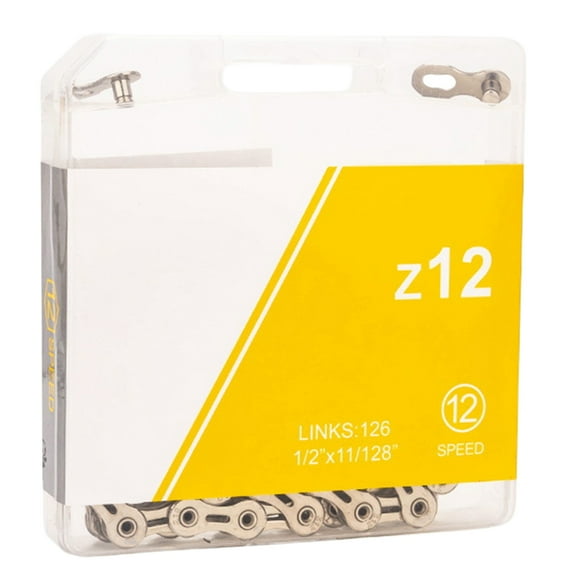 ANXPTIME Bicycles Missing Links 12 Speed Chain Reusable Alloys Steel Bike Chain Links Quick Links Mountain Bike Chain 126 Links