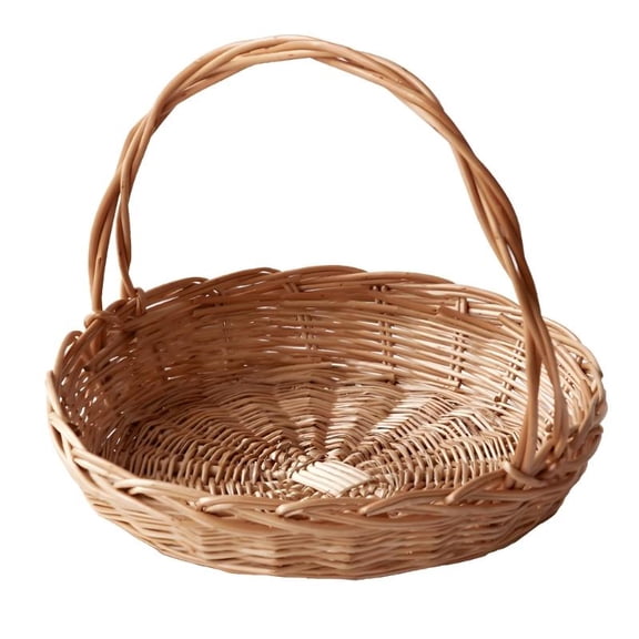 ANXPTIME Bucolic Handcrafted Willow Basket Suitable For Food Storage And Decors