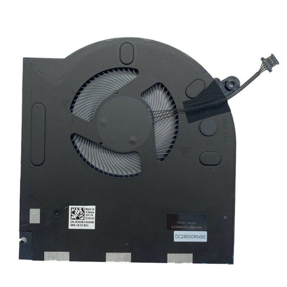 ANXPTIME CPU GPU Radiator Replacement Cooling Fan 0CNV63 0H5TYJ for M17 R3 M17 R4 RTX20 RTX30 Heat Sink Fans Radiators