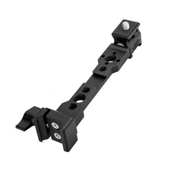ANXPTIME Camera Cold Shoe Mount Plate For Microphone And LED Light Stand Camera Extension Bracket With Adjustable Screw