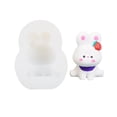 ANXPTIME Cartoon Rabbit Shaped Fondant Cake Decorating Silicone Mold ...