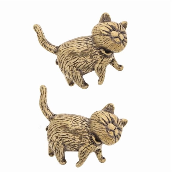 ANXPTIME Cats Figurines Statue Cats Decorative Objects Table Ornament Home Decors