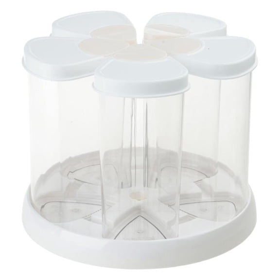 ANXPTIME Cereal Storage Box Visible Inventory Control For Rice Bean Organization