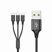 ANXPTIME Charge Cord USB to Multiple Port Micro USB Charging Cable for Phones Tablets