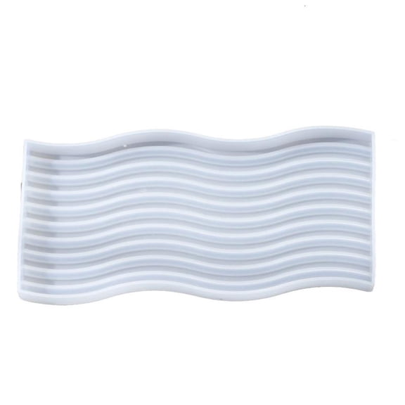ANXPTIME Coaster Molds Wave Pattern Silicone Coaster Molds for DIY Cup Mat Home Decor