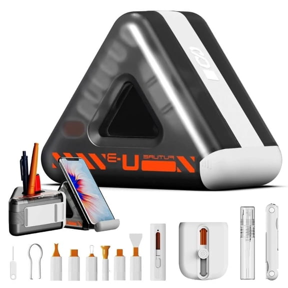 ANXPTIME Comprehensive 24 in 1 Computer Cleaning Brush Set with Handy Phone Holder