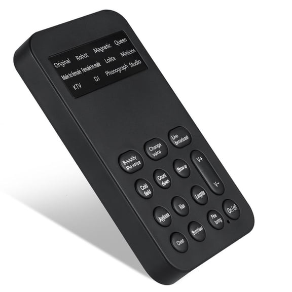 ANXPTIME Computer Live Streaming Sound Card Voice Changer With USB Plugs And Play For Real Time Sound Effects Optimization