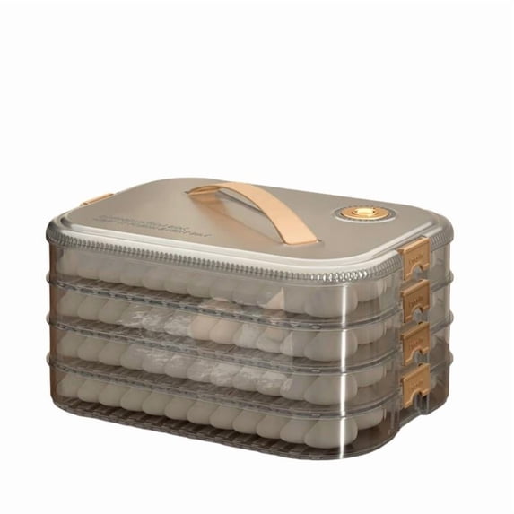 ANXPTIME Convenient Freezing Container Sealing Dumpling Storage Box ...