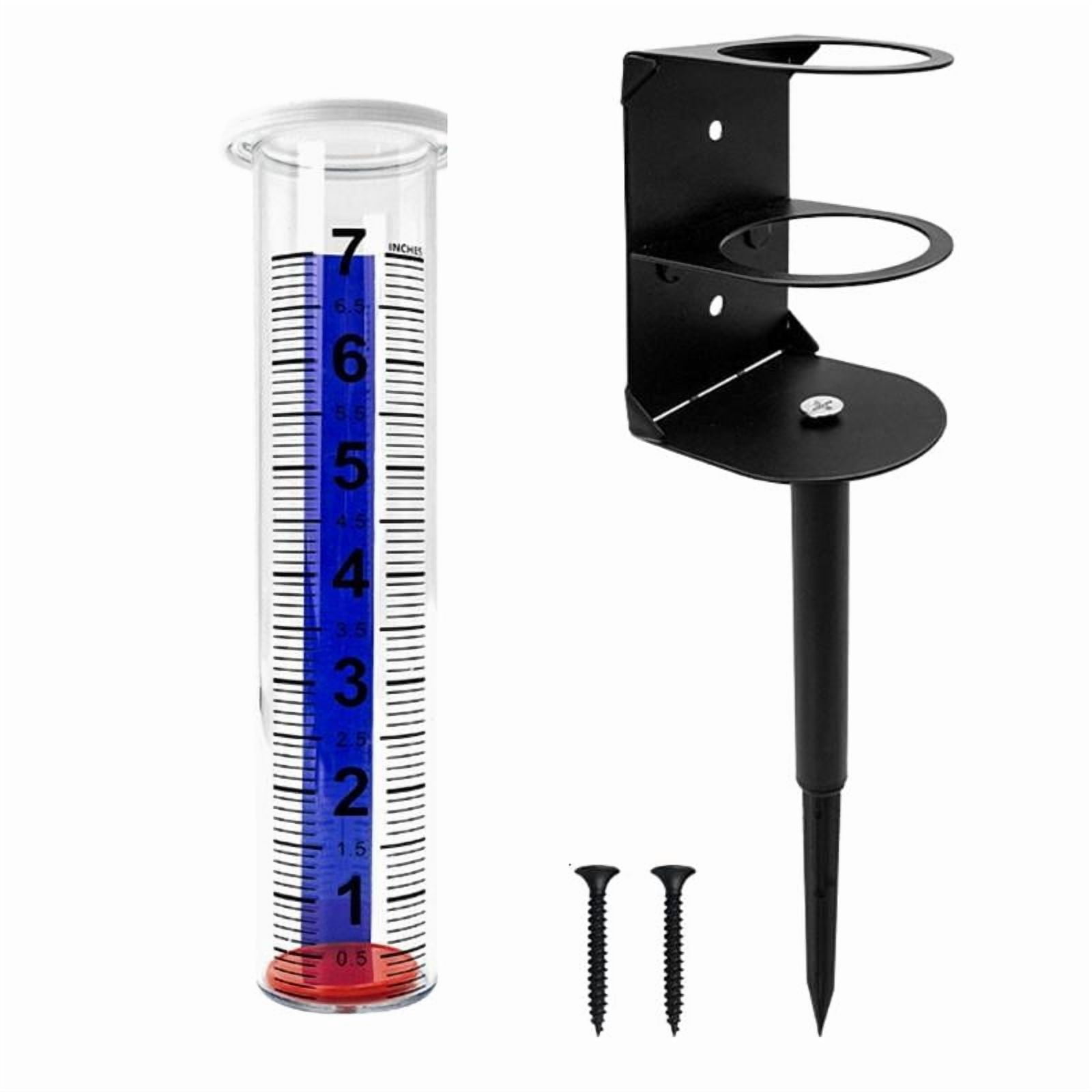 ANXPTIME Convenient Rain Measurement Device with Simple Installation for Lawn Care