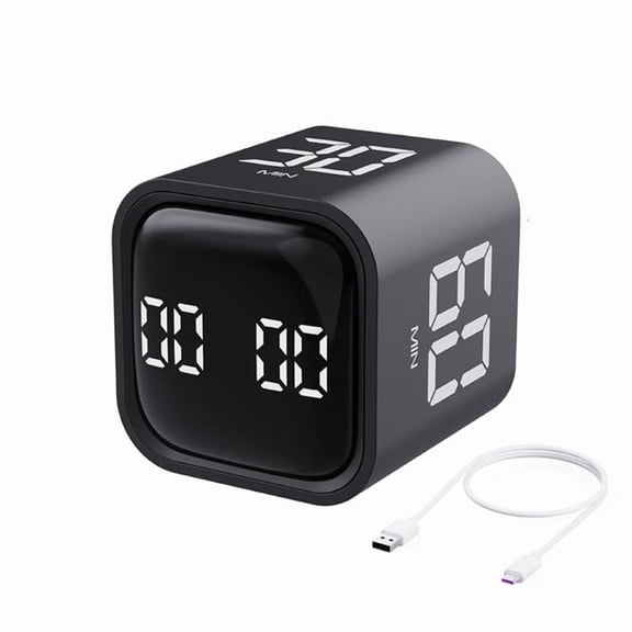 ANXPTIME Countdown Settings 5-10-30-60 Minutes Cube Timers for Time Management Study