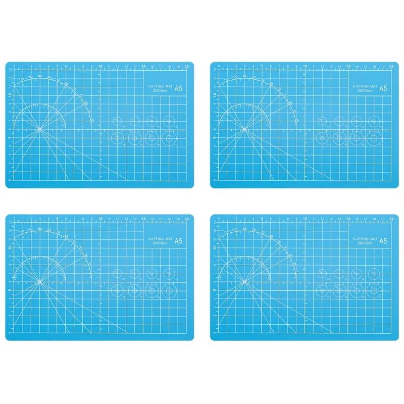 ANXPTIME Crafting Mats Double Side Grids PVC Materials