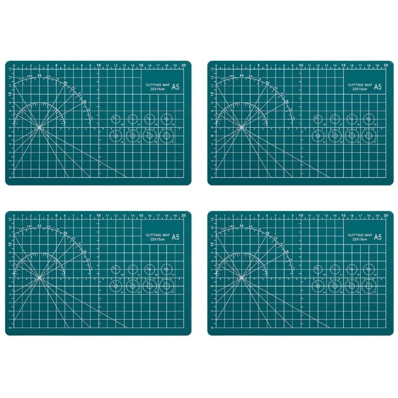 ANXPTIME Crafting Mats Double Side Grids PVC Materials