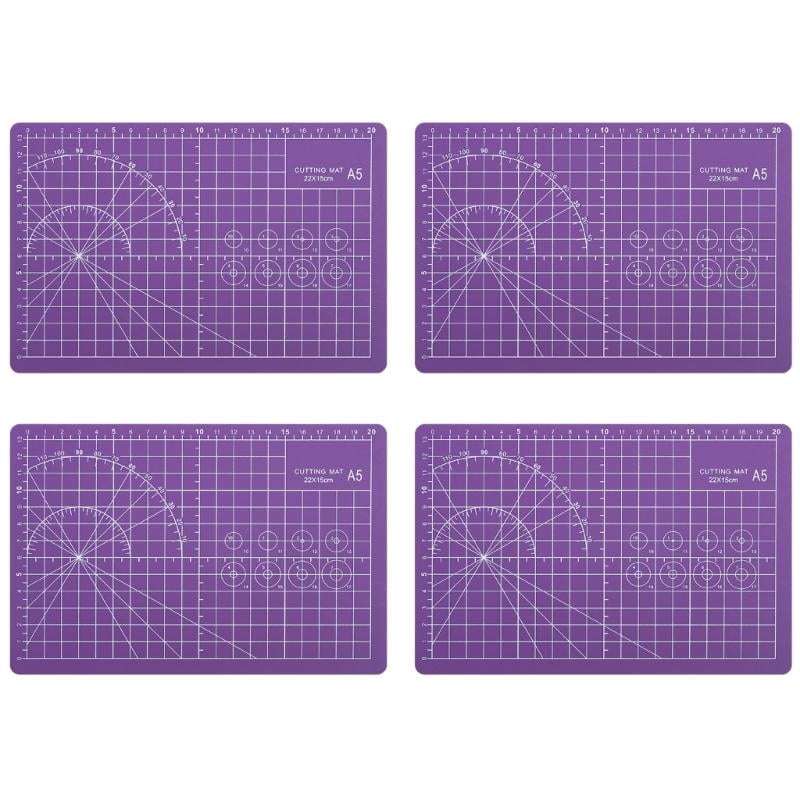 ANXPTIME Crafting Mats Double Side Grids PVC Materials