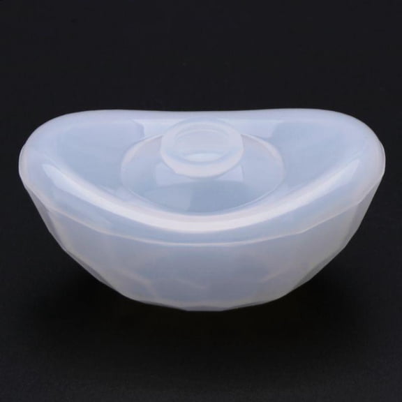 ANXPTIME Creative Chinese Ingot Silicone Mold for Mousse Cake Mold DIY Epoxy Resin De