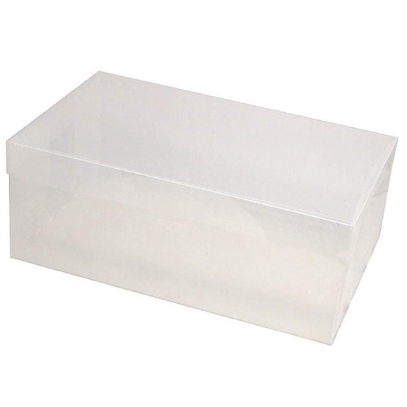 ANXPTIME Creative Clear Shoes Storage Box Stackable Rectangular Shoes Organizer Box