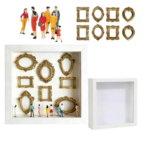 ANXPTIME Creative DIY Shadows Box Customizable Photo Display Celebrating Special Event