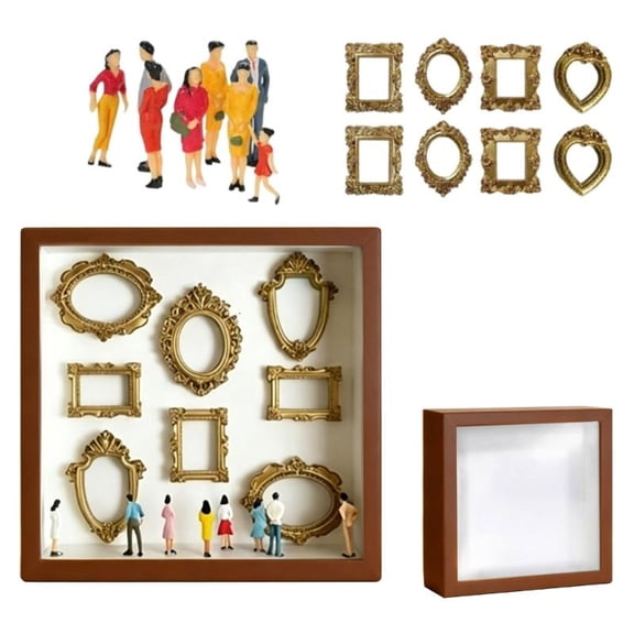 ANXPTIME Creative DIY Shadows Box Customizable Photo Display Celebrating Special Event