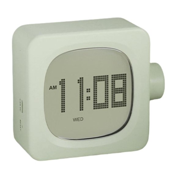 ANXPTIME Cubic LED Snoozes Digital Alarm Clock Timer for Home Office and Student Desk
