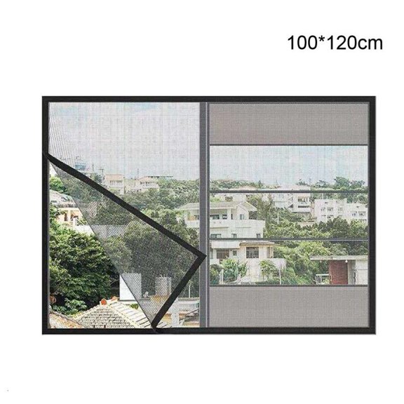 ANXPTIME Cuttable Insect-proof Door Window Screen Window Hardware Easy Installation