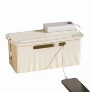 ANXPTIME Data Line Storage Box With Partition Designs For Various Wires