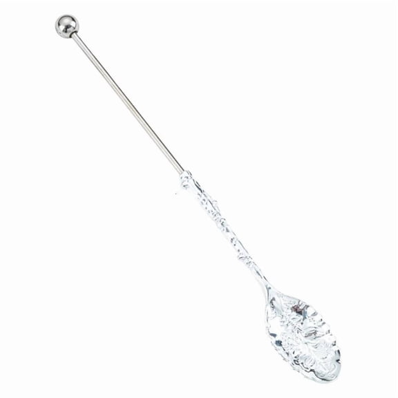 ANXPTIME Decorative Beaded Handle Spoon Durable Metal Utensils For Hotel And Daily Use