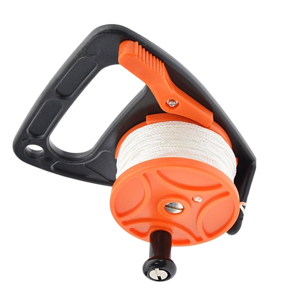 ANXPTIME Diving Reel with Thumb Stoppers Scubas Ratchets Dives Reel Diving Equipment for Underwater Diving/Cave Drift Diving