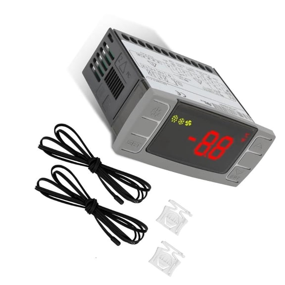 ANXPTIME Double Probe Temperature Controller For Commercial Freezers Compact Refrigerators