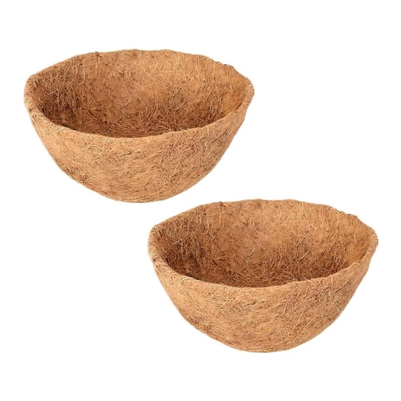 ANXPTIME Durability Coconuts Hanging Planter Basket Outdoor Hanging Flower Pot