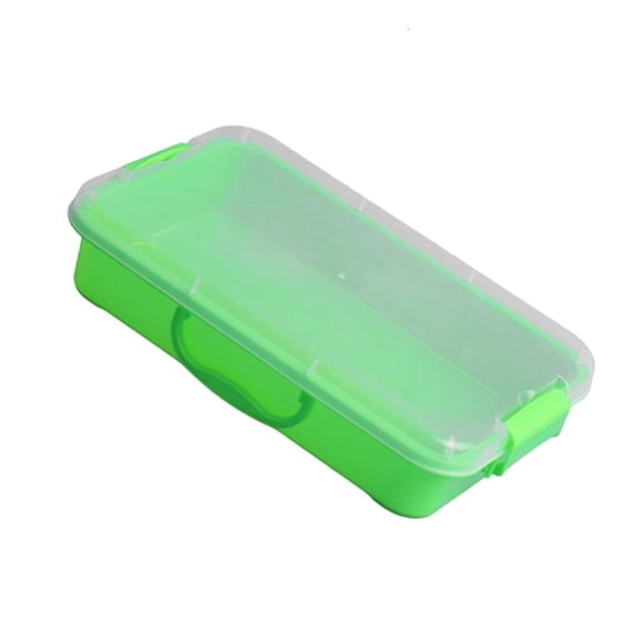 ANXPTIME Durable Plastic Sand Trays Stackable Sensory Play Containers With Lid For Outdoor Indoor Craft Storage Multicolor