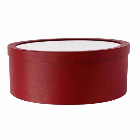 ANXPTIME Durable Round Flower Gift Packaging Box Great For Weddings And Celebration