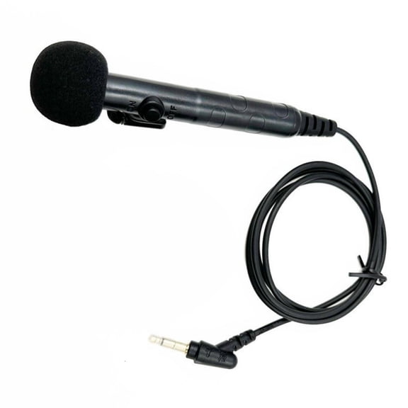 ANXPTIME Dynamic Neck Microphone Enhances Sound Tours Mic with Foam Cover 1m Cable