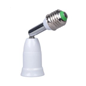 ANXPTIME E27 Bulb Sockets Extenders Flexible Arm 13.5Cm Length For Adjusting Light Direction In Space
