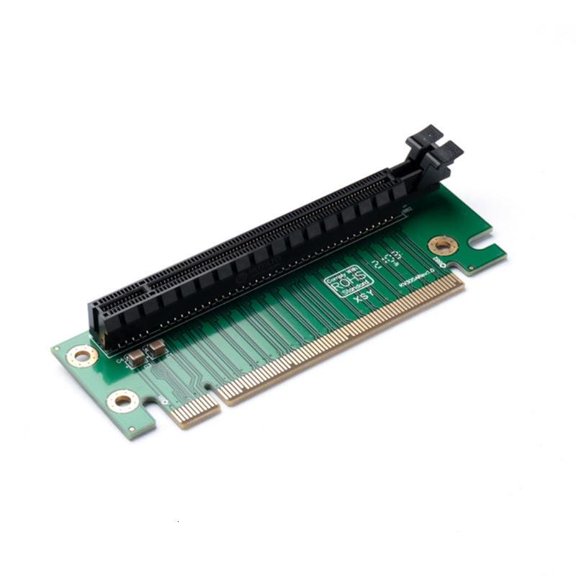 ANXPTIME Easy Installation PCIe 16x Graphics Card Extension 90Degree Bend Adapter