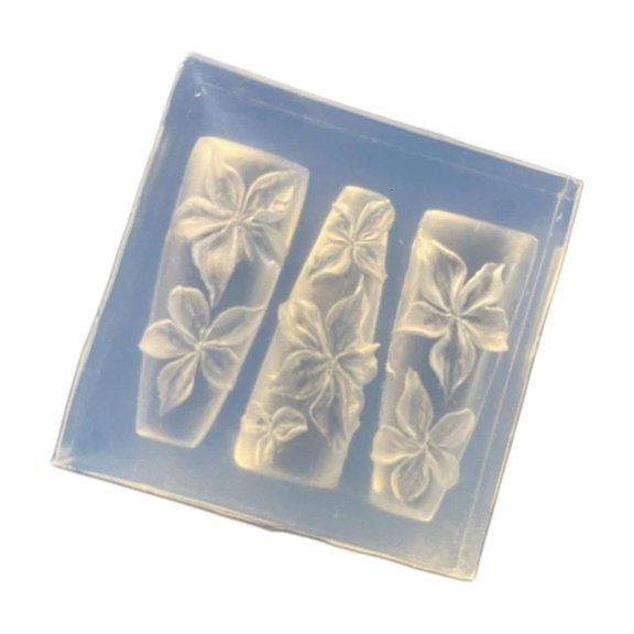 ANXPTIME Easy Release Silicone Nail Stamp Molds Professional Manicure Patterns Moulds