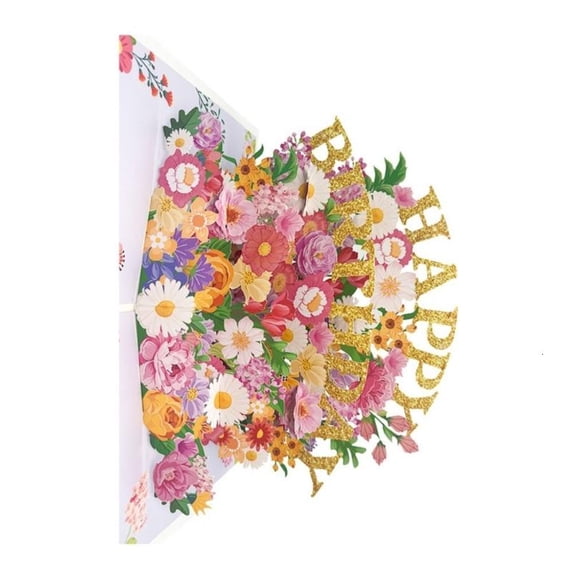 ANXPTIME Elegant 3D Popup Card for Mother's Day Anniversaries Handmade Greeting Card