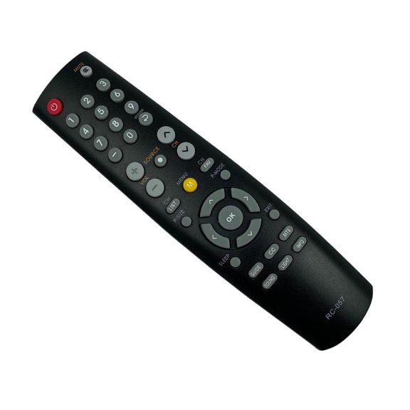ANXPTIME Ergonomic Universal Remote Control For RC057 TV Entertainment Systems Remote Sturdy ABS Construction Fast Pairing