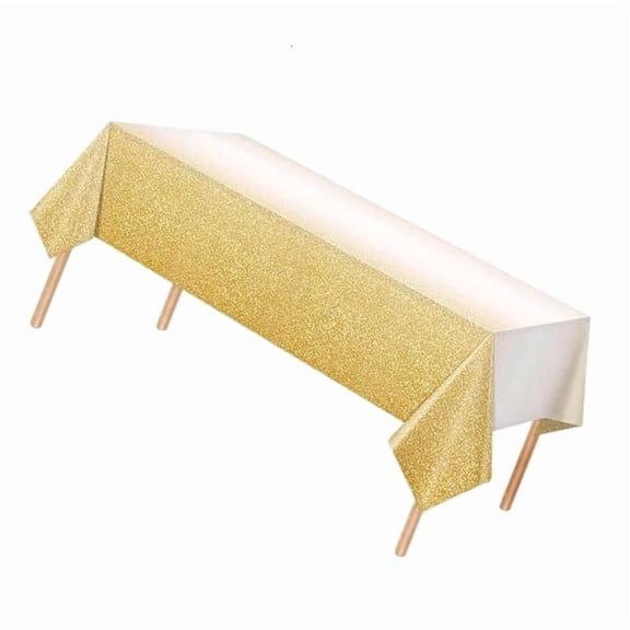 ANXPTIME Extra Long Water Resistant Party Tablecloth With Contemporary Fade Designs