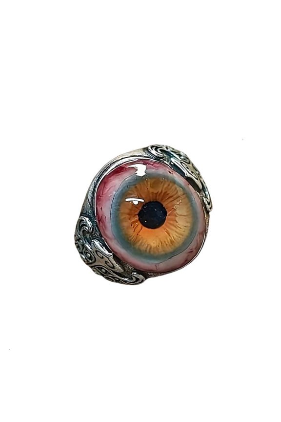 Eyeball Cocktail Rings Eye Catching Gothic Fashion Jewelry