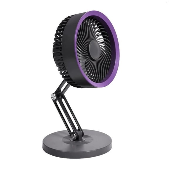 ANXPTIME Fashion Office Desk Fan with 360 Degree Airflows Adjustment Quiet Motor USB