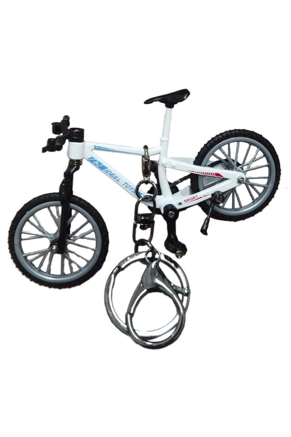 Finger Bike Keychain Cute Keyrings Backpack Key Rings Car Key Chain Accessory