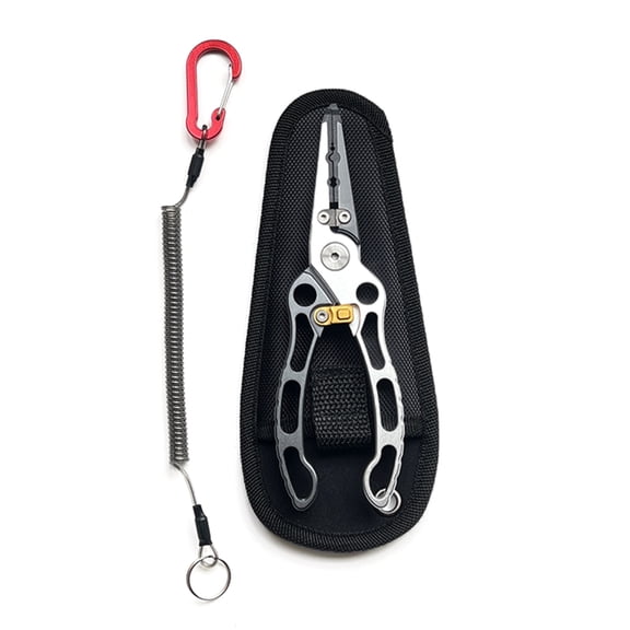 ANXPTIME Fishing Plier Line Cutter Grip Multi-function Grabber Keeper Fish Hook Remover