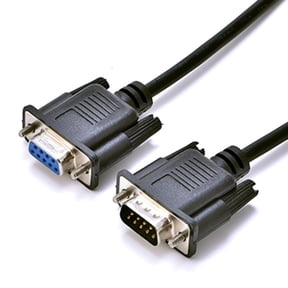 ANXPTIME Flexible DB9Pin Male to Female RS232 Serial Port Cable Durable Data Line