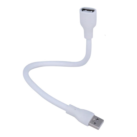 ANXPTIME Flexible Metal Hose USB Light Extension Cable No Data Transfer Function